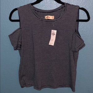 Hollister Top with arm cut outs